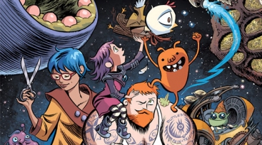 Illustration de l'article Un trailer et des pages pour Space Boulette, la nouvelle BD de Craig Thompson
