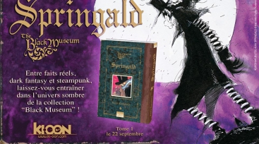 Illustration de l'article Ki-oon annonce la publication de Springald, un one-shot Steampunk