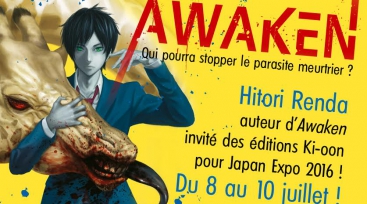 Illustration de l'article Ki-oon annonce la venue d'Hitori Renda (King's Game, Awaken) à la Japan Expo
