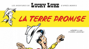 Illustration de l'article Découvrez la couverture de La Terre Promise, le prochain Lucky Luke