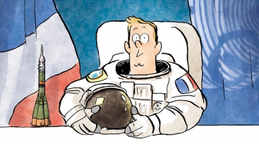 Illustration de l'article Thomas Pesquet va bientôt avoir son album dédié, par Marion Montaigne
