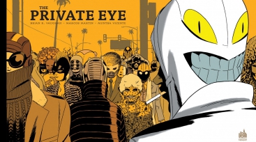 Illustration de l'article The Private Eye de Brian K. Vaughan se dévoile dans une preview de Urban Comics
