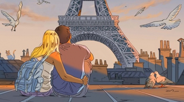 Illustration de l'article Le Guide de Paris en BD complète son crowdfunding et démarre l'envoi d'albums