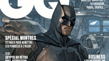 Illustration de l'article La couverture Batman par Marini pour GQ cache de la réalité augmentée