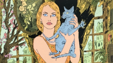Illustration de l'article Joann Sfar présente la couverture du prochain tome du Chat du Rabbin