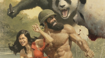 Illustration de l'article Le déjanté Shirtless Bear Fighter se dévoile dans une belle preview de vingt pages