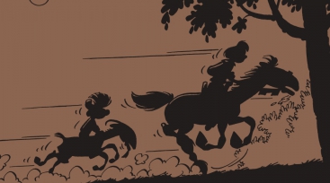 Illustration de l'article En novembre, un recueil grand format des aventures de Johan et Pirlouit chez Dupuis