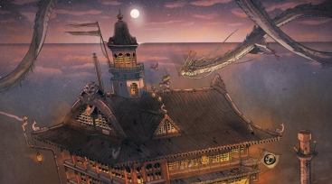 Illustration de l'article Pour les retardataires, une version nuit de l'illustration Chihiro de Mathieu Bablet