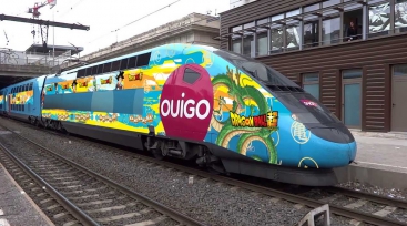 Illustration de l'article Des trains OUIGO Dragon Ball pour célébrer la sortie de Dragon Ball Super : Broly