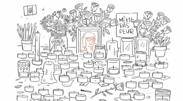 Illustration de l'article Découvrez les premières pages de ''C'est quoi, un terroriste ?'', où Doan Bui et Leslie Plée racontent le procès Merah