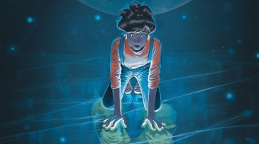 Illustration de l'article Olive tome 1, un voyage sur la lune bleue