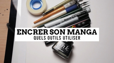 Illustration de l'article Comment encrer son manga ? Sourya l'auteur de Talli fille de la lune présente en vidéo son matériel