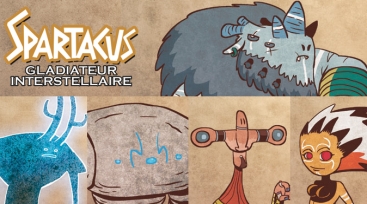 Illustration de l'article Spartacus, gladiateur interstellaire/Chara designs 2