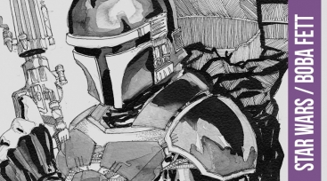 Illustration de l'article BOBA FETT (SPEED DRAWING N°2)