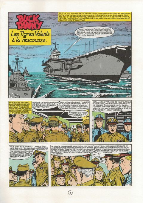 Aperçu de l'album Buck Danny tome 27 - Les Tigres Volants à la Rescousse !