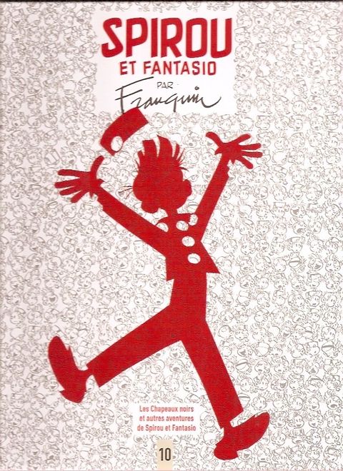 Couverture de l'album Spirou fait du cheval - Spirou chez les pygmées - Les chapeaux noirs et autres aventures