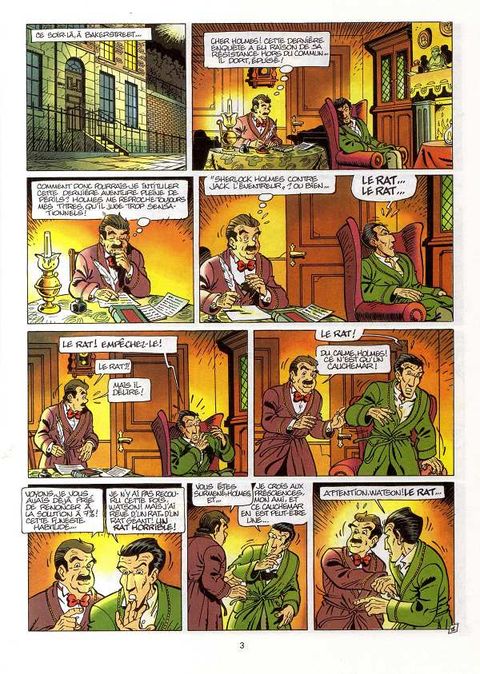 Aperçu de l'album Le Masque présente Sherlock Holmes tome 6 - Rat Geant du Sumatra