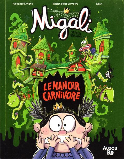Couverture de l'album Migali Le Manoir Carnivore