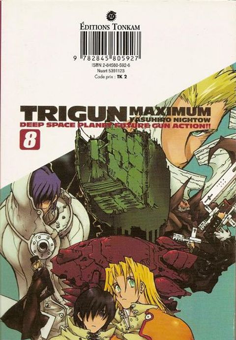 Aperçu de l'album Trigun Maximum tome 8