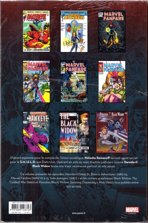 Aperçu de l'album Black Widow : L'intégrale tome 2 - Black Widow : L'intégrale 1971-1992