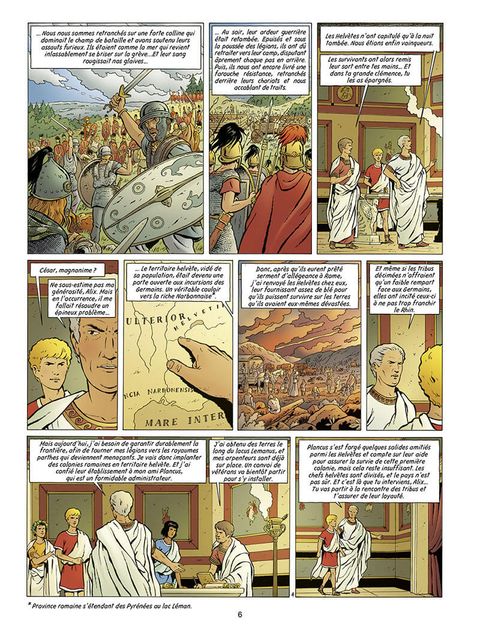Aperçu de l'album Alix tome 38 - Les Helvètes