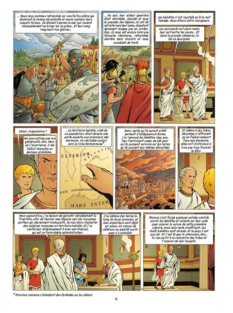 Aperçu de l'album Alix tome 38 - Les Helvètes
