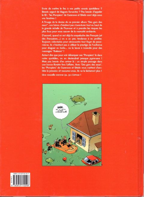 Aperçu de l'album Les Pompiers tome 1 - Des Gars des Eaux
