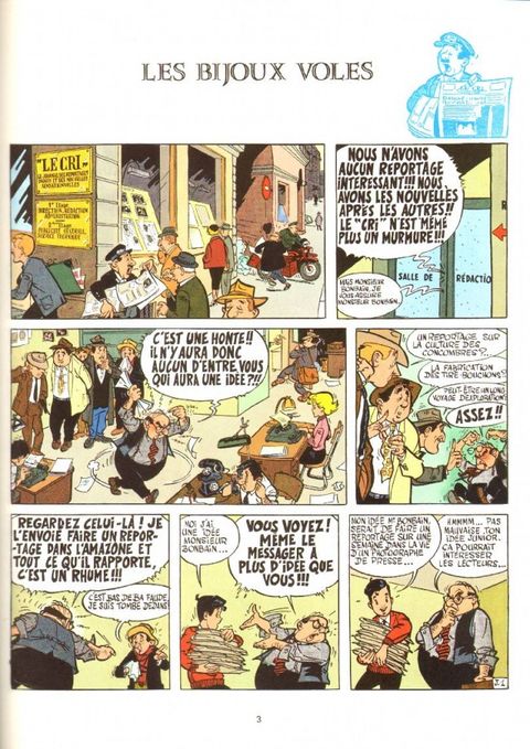 Aperçu de l'album Luc Junior tome 1 - Junior en Amérique / Les bijoux volés