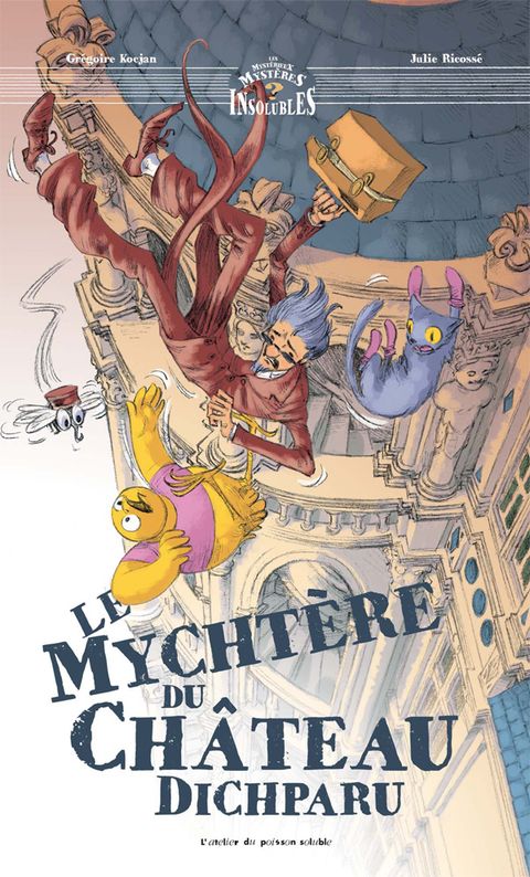 Couverture de l'album Le mychtère du château dichparu