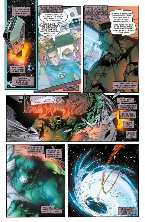 Aperçu de l'album Hulk - Planète Hulk - Planète Hulk