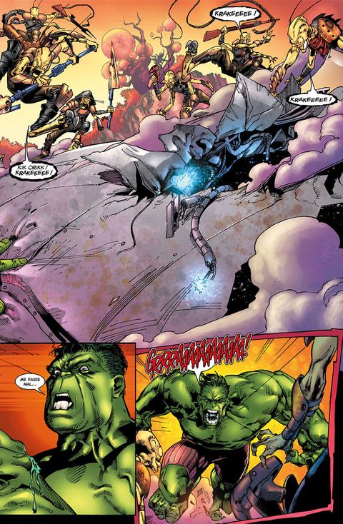 Aperçu de l'album Hulk - Planète Hulk - Planète Hulk