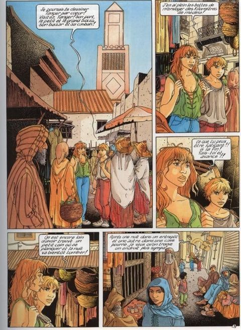Aperçu de l'album Mauvaise Graine tome 3 - Les portes de Marrakech 