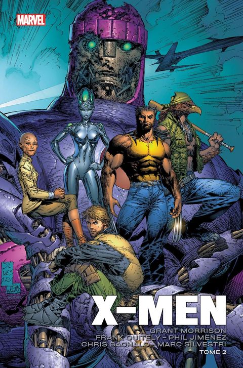 Couverture de l'album X-Men par Morrison et Quitely