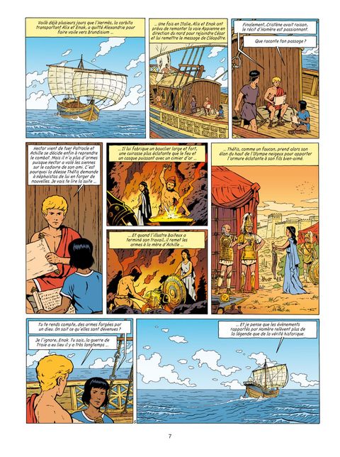 Aperçu de l'album Alix tome 42 - Le Bouclier d'Achille