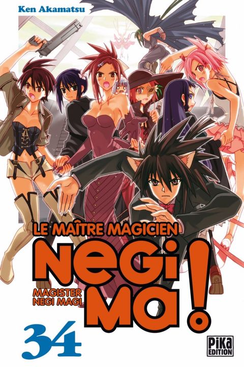 Couverture de l'album Negima! Le Maître Magicien