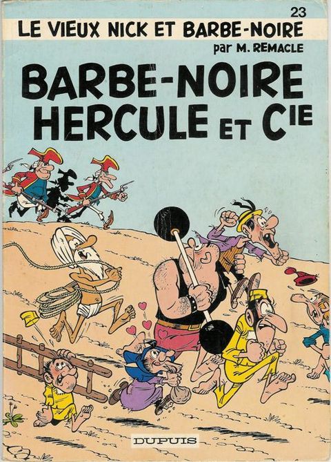 Couverture de l'album Barbe-Noire, Hercule et Cie