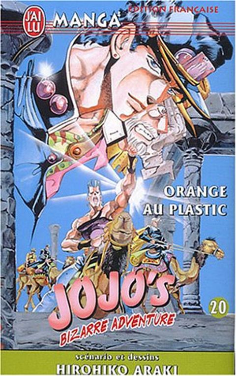 Couverture de l'album Jojo's Bizarre Adventure, Tome 20 : Orange Plastic (édition Française)
