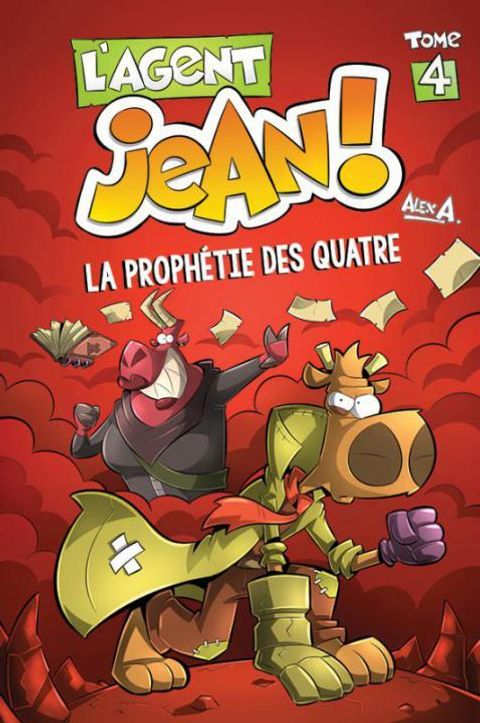 Couverture de l'album La Prophétie des Quatre