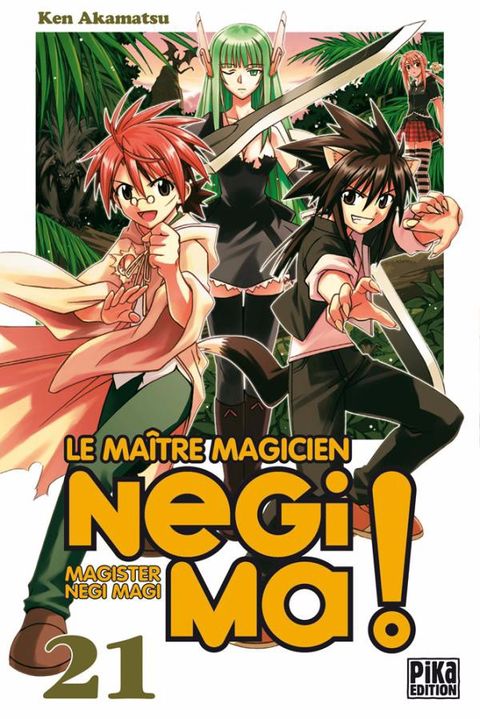 Couverture de l'album Negima! Le Maître Magicien