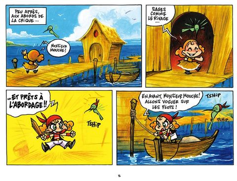 Aperçu de l'album Lili Crochette et Monsieur Mouche tome 2 - La Nounou Vaudou