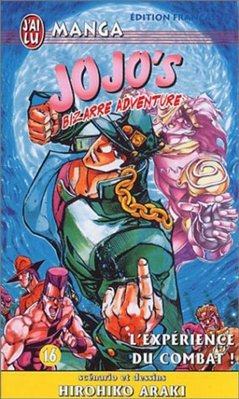 Couverture de l'album Jojo's Bizarre Adventure, Tome 16 : l'Expérience du Combat !