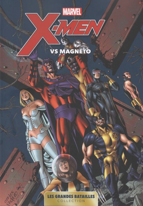 Couverture de l'album X-men vs Magneto