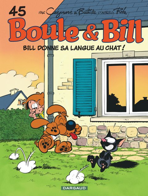 Couverture de l'album Bill donne sa langue au chat !