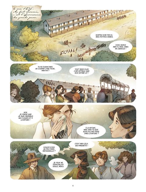 Aperçu de l'album Mille femmes blanches tome 2 - Aux confins du monde sauvage