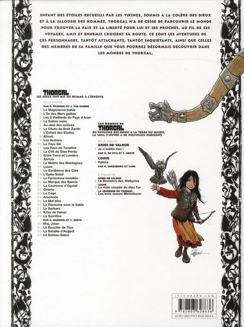 Aperçu de l'album Thorgal (Louve) tome 1 - Raïssa