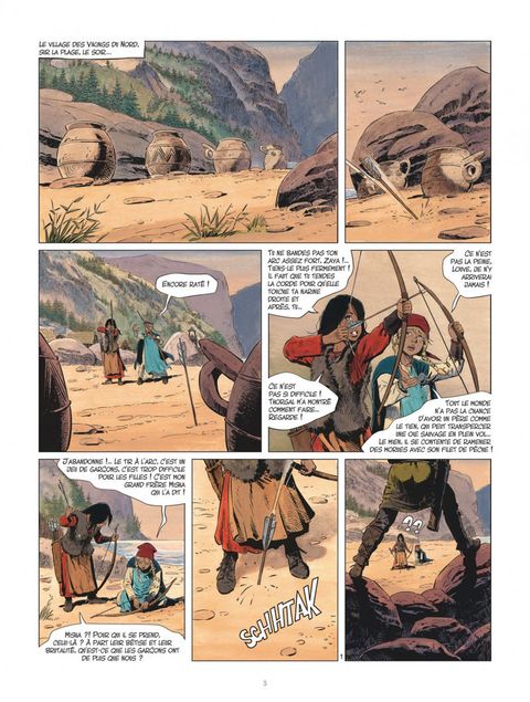 Aperçu de l'album Thorgal (Louve) tome 1 - Raïssa