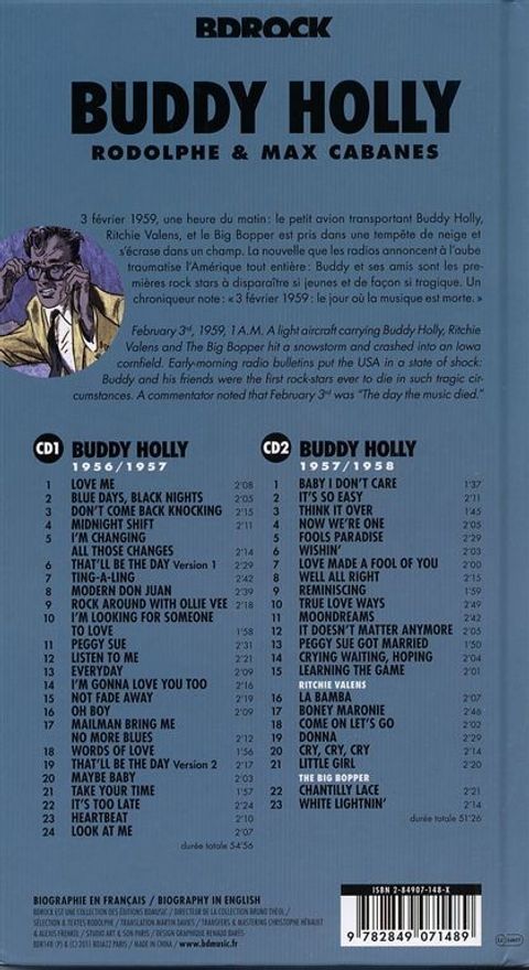 Aperçu de l'album Buddy Holly