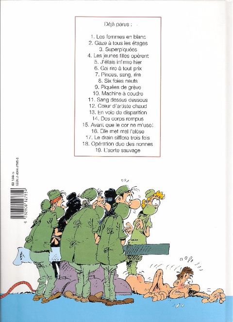 Aperçu de l'album Les femmes en blanc tome 19 - L'aorte sauvage