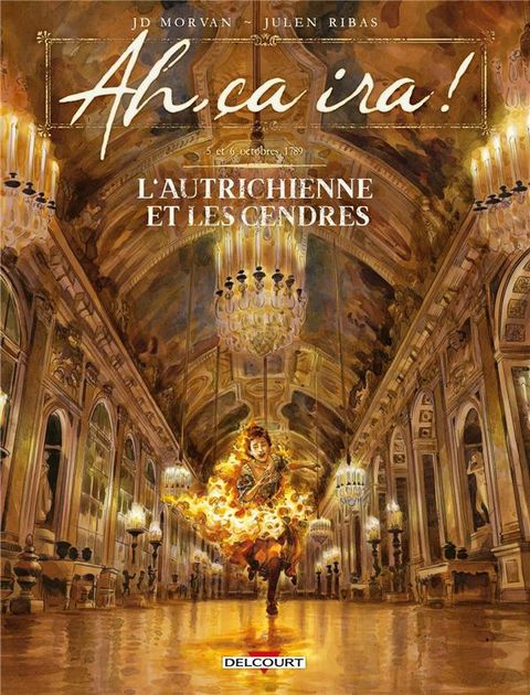 Couverture de l'album L'autrichienne et les cendres