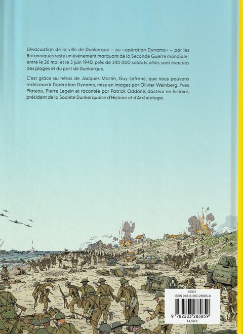 Aperçu de l'album Lefranc (Les voyages/reportages de) tome 12 - Dunkerque